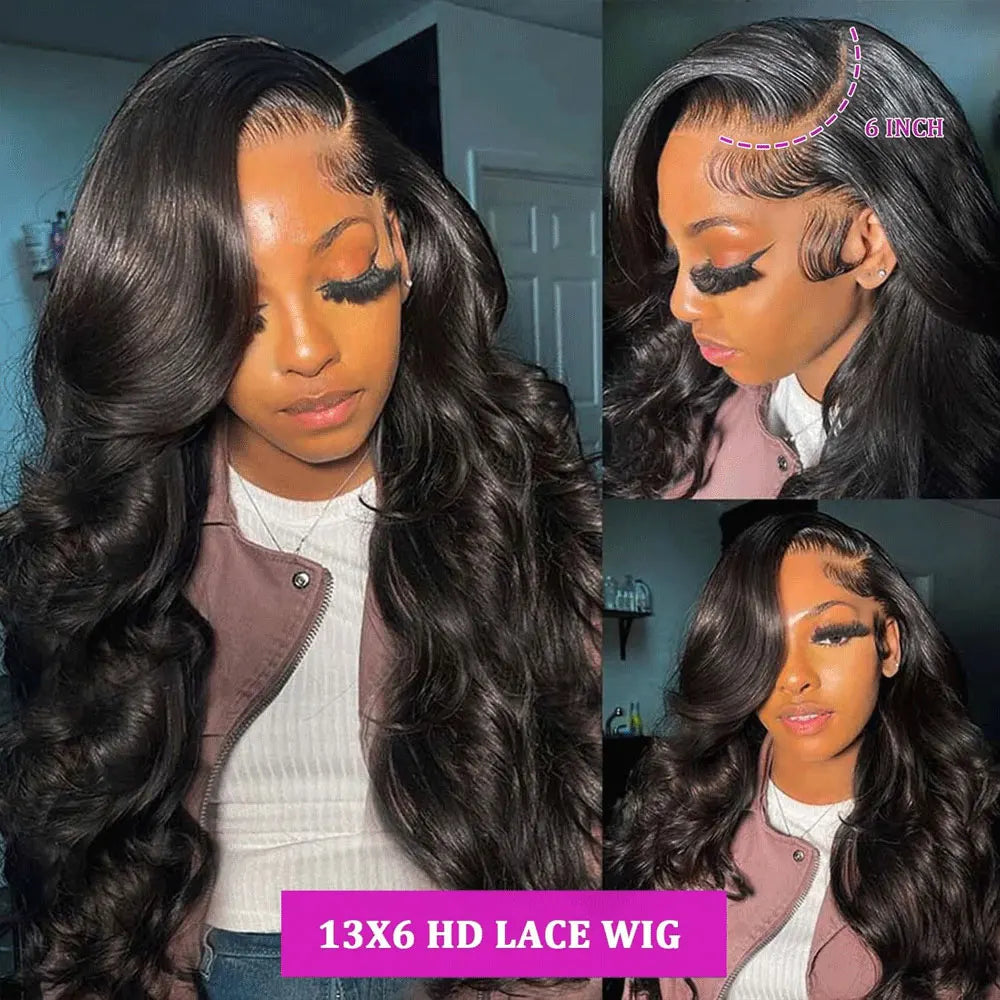 280% Remy Body Wave HD Lace Front Human Hair Wig | Brazilian