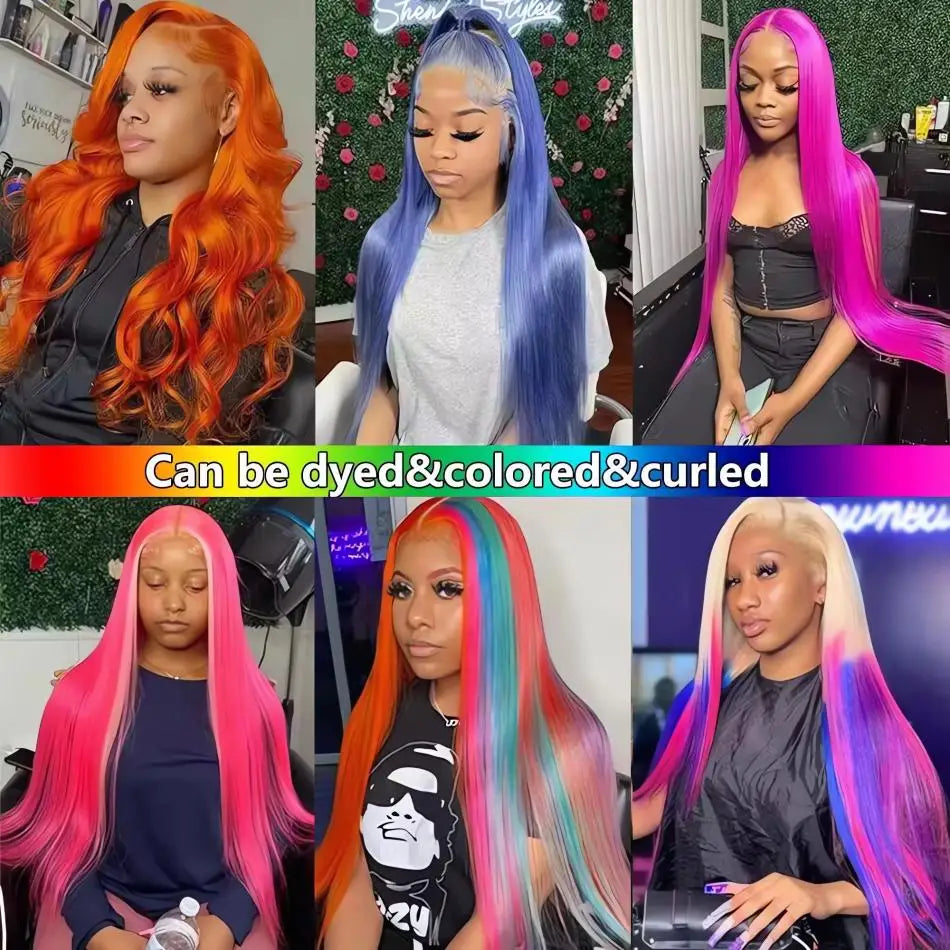 613 Blonde HD Lace Front Human Hair Wig | Straight 30 Inch