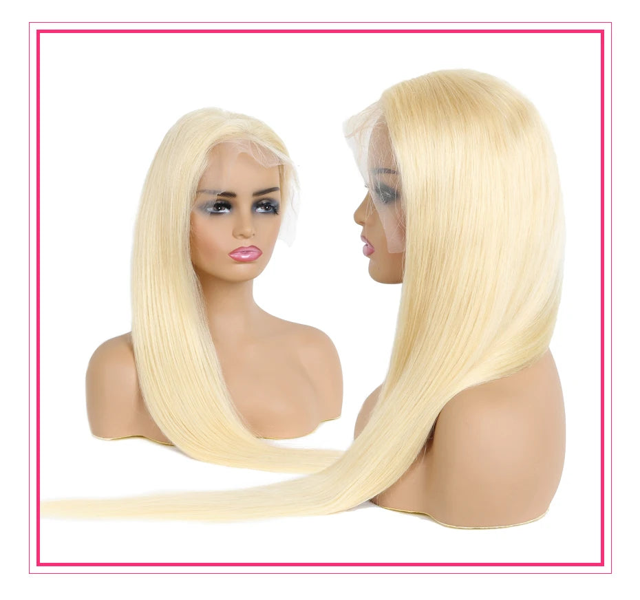 613 Human Hair Lace Front Wig | Straight Transparent