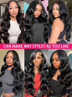 Body Wave HD Lace Front Human Hair Wig | Glueless Pre Plucked
