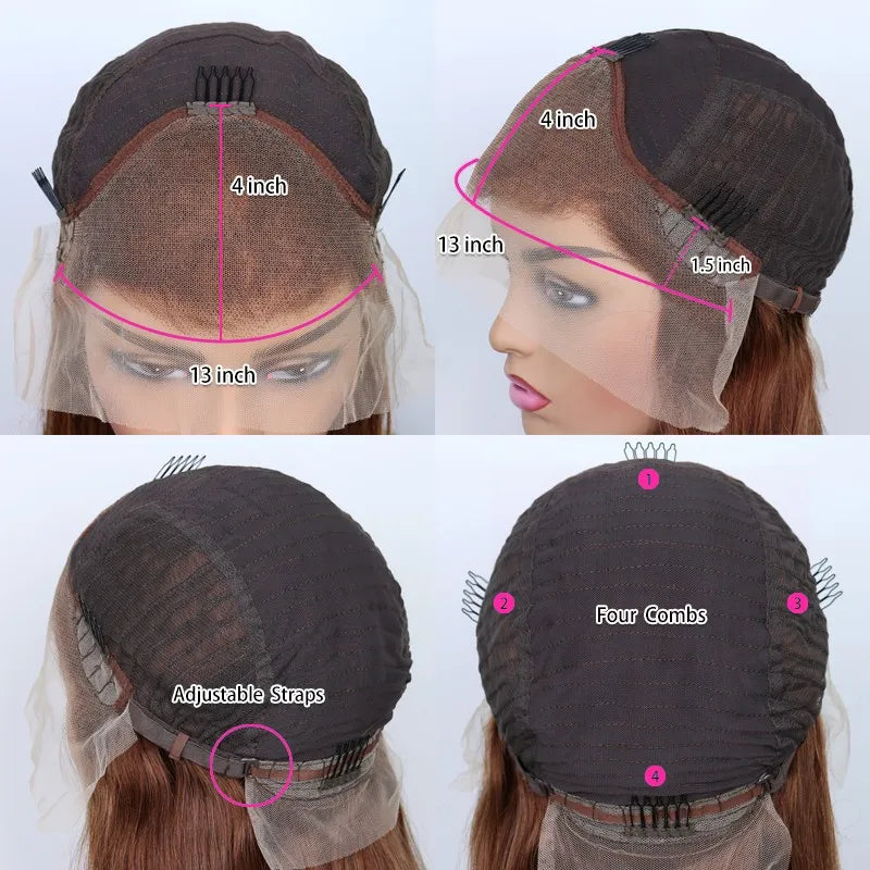 Body Wave HD Lace Front Human Hair Wig | Glueless Pre Plucked