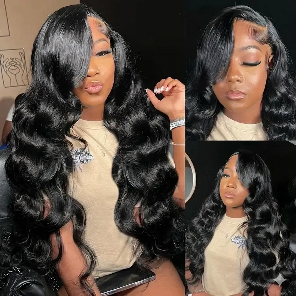 Body Wave HD Lace Front Human Hair Wig | Glueless Pre Plucked