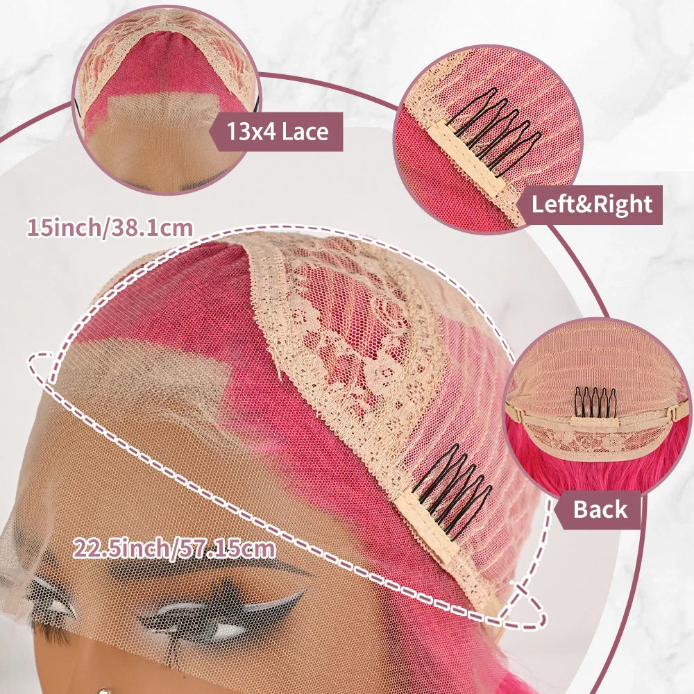 Glueless Free Part Synthetic Wig | Loose Curly Water Wave