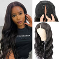 Glueless V Part Human Hair Wig | Body Wave No Leave Out