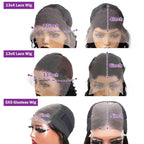 HD Deep Wave Lace Front Wig – Brazilian Pre-Plucked Curly